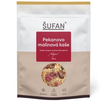 Pekanovo malinová kaše 250g Šufan